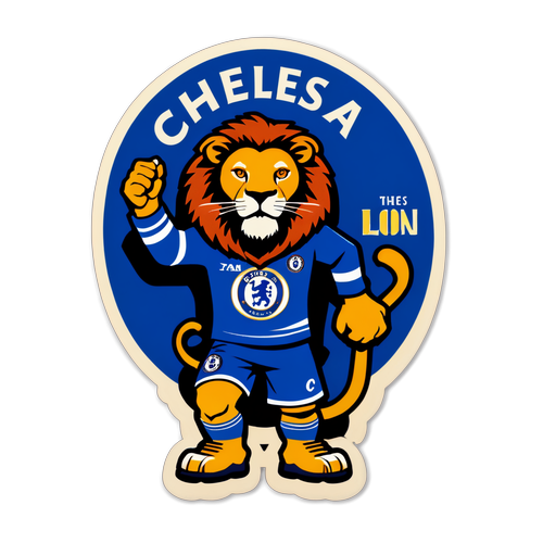 Stika ya Chelsea FC: Mfalme wa Mashabiki na Mtindo wa Retro Utakayeipenda!