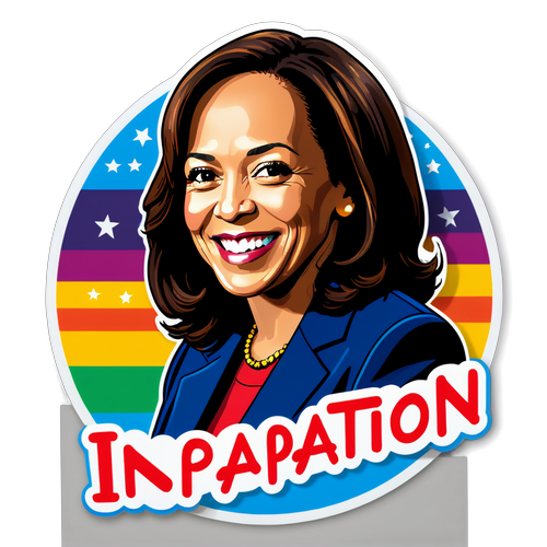 Ein Bild von Inspiration: Kamala Harris und ihre leuchtende Botschaft der Hoffnung!