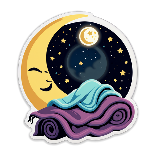 Cozy Sleep Blanket Sticker