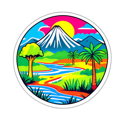 Wibrantny krajobraz Paragwaju