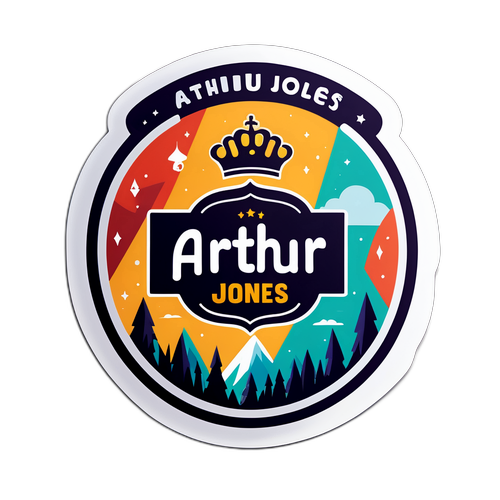 Arthur Jones Temalı Sticker