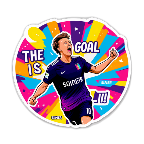 Jannik Sinner slaví vítězství