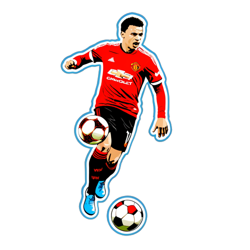 Thiết kế sticker cầu thủ Man Utd