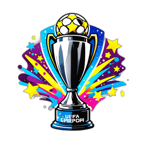 Sticker Trofi UEFA Super Cup yang Mengagumkan