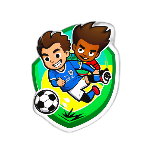 Ilustrasi Ceria Maskot Liga Perdana