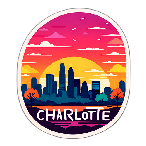 Charlotte al atardecer