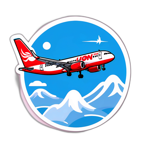 Stiker Lion Air
