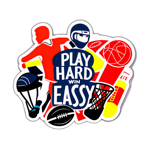 Magandang Esticker: 'Play Hard, Win Easy'