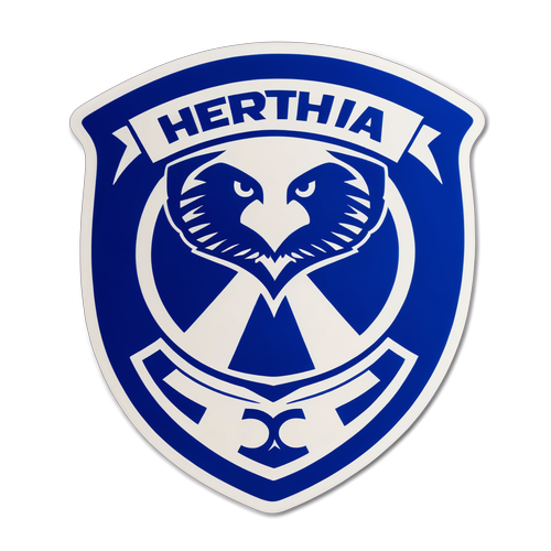 Feiere die Leidenschaft: Das nostalgische Hertha BSC-Design, das das Herz eines jeden Fans höher schlagen lässt!