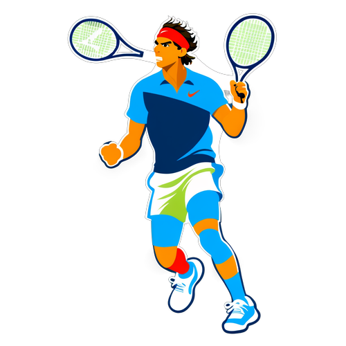 Nadal en Action : Le Sticker Énergétique Qui Va Réveiller le Ten-Dans Votre Vie !