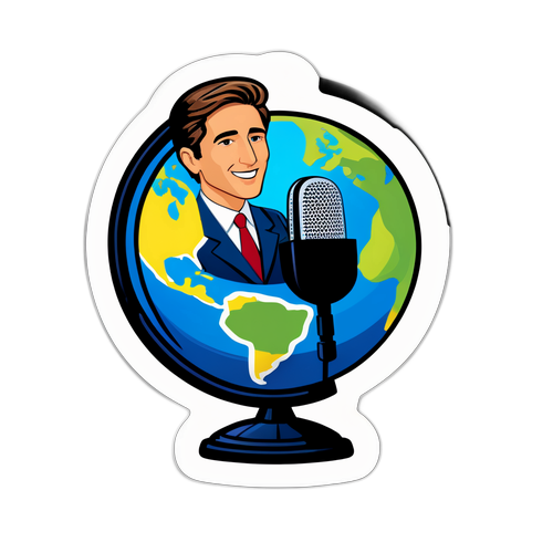Global News Coverage Sticker