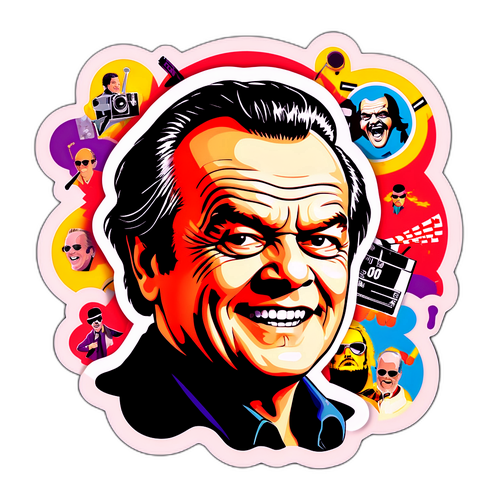 Αυτοκόλλητο με τον Τζακ Νίκολσον