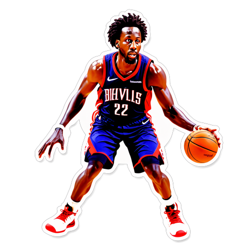 Unleash Your Game: Patrick Beverley’s Iconic Move Captured in a Dynamic Sticker!