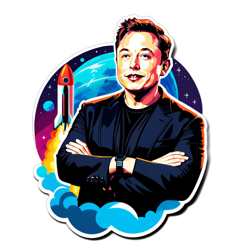 Tulevaisuuden tarra Elon Muskista