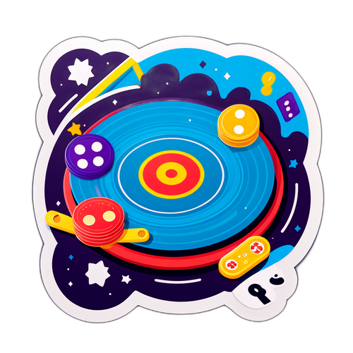 Ilustração do jogo 'Acerte ou Caia'