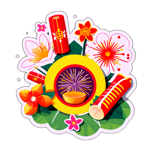 Sticker Tết Nguyên Đán