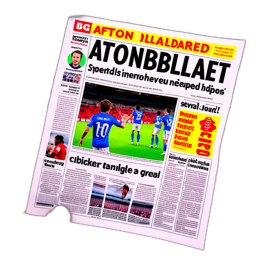 Aftonbladet som sporttidning på en fotbollsarena