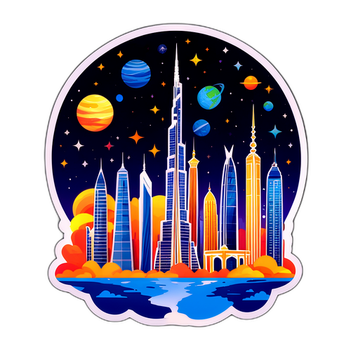 Những Tòa Nhà Cao Nhất Thế Giới với Bầu Trời Thiên Hà