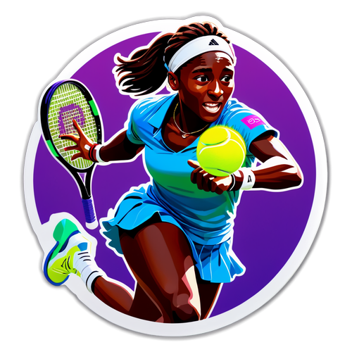 Coco Gauff: Energia Tenisului în Acțiune