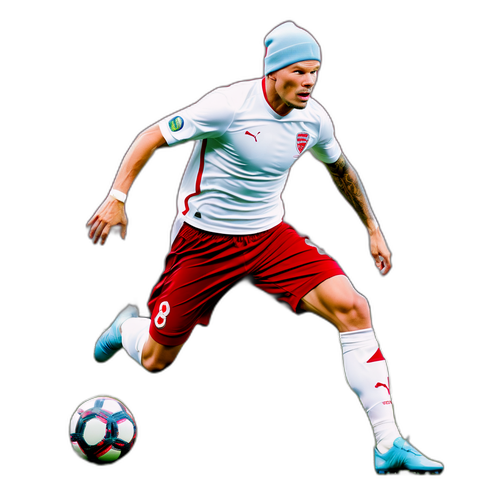 Fredrik Ljungberg i aktion