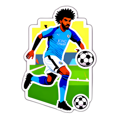 Philip Billing i bevægelse på fodboldbanen