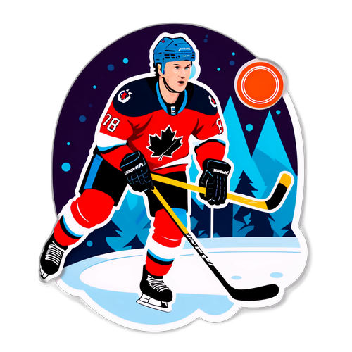 Teemu Pulkkinen luistimilla jäällä