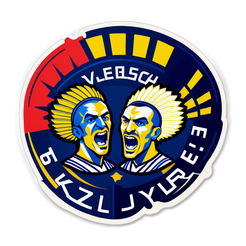 Karşıyaka ve Fenerbahçe Tarihi Rekabeti Sticker'ı