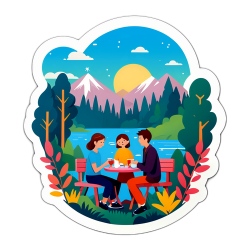 Koselig utendørs date