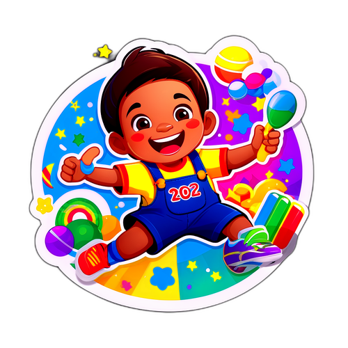 Stiker Hari Anak Nasional 2025