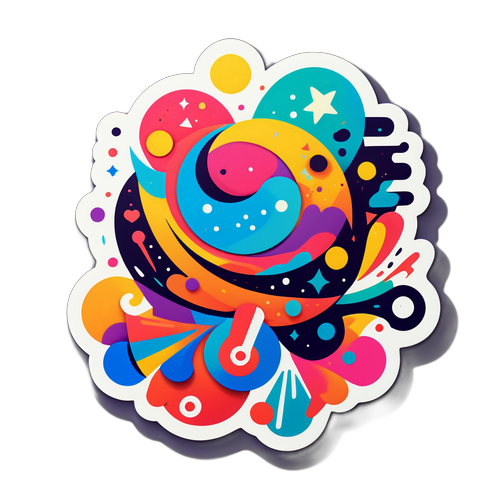 Sticker van de Raal-uitdrukking