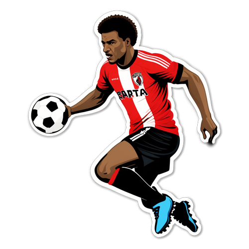 Sparta Rotterdam Voetbal Sticker