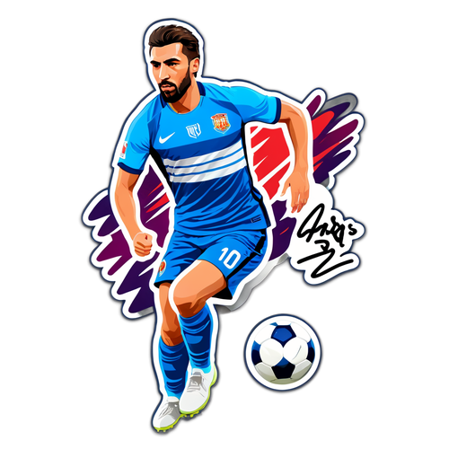 Arda Ünyay İmza ve Spor Kariyeri Sticker