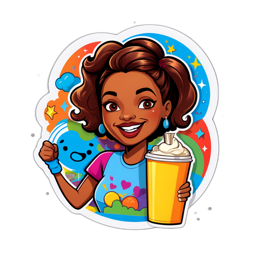 Adesivo Divertido de Letícia Spiller