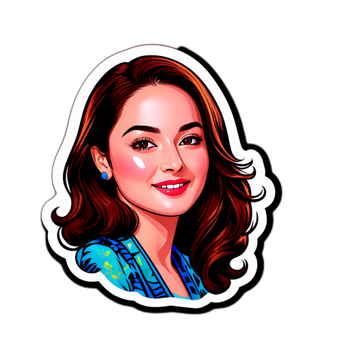 हानिया आमिर का डेकोरेटिव स्‍टिकर