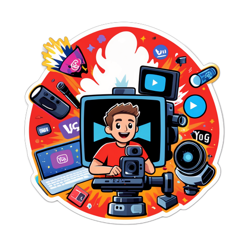 Sticker ya Mwanablogu Maarufu