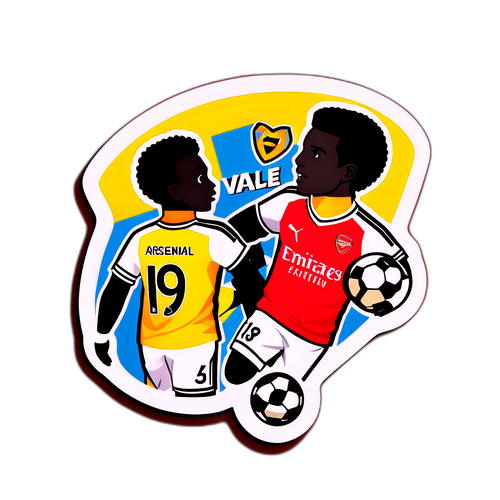Port Vale ja Arsenal -tarrasarja