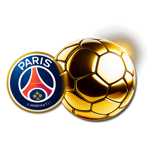 Logo PSG và Quả Bóng Vàng