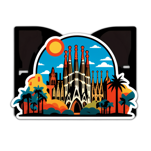 Barcelona Menawan: Keindahan Langit Senja dengan Sagrada Familia yang Mengagumkan!