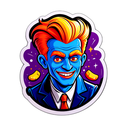 Иллюстрация Виторгна с юмористическими элементами