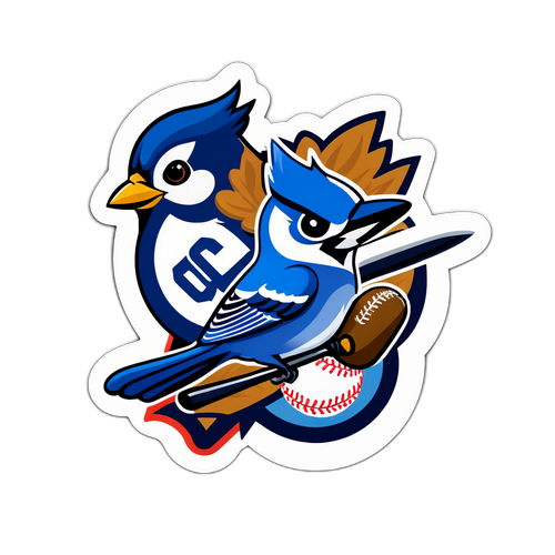 Sticker ng Blue Jays at Dodgers