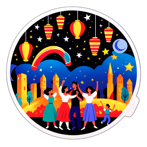 Célébration festive du 14 juillet