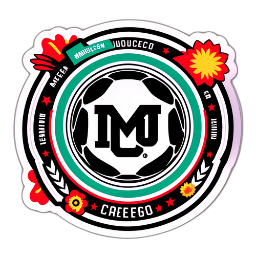 經典MU標誌貼紙