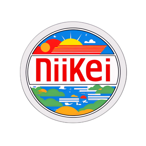 ニッケイ新聞風ステッカー