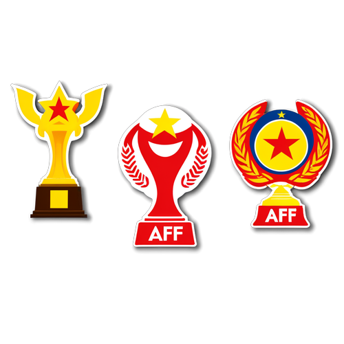 Biểu tượng vô địch AFF Cup với Việt Nam dẫn đầu