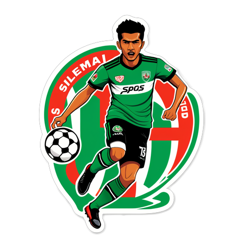 Stiker PSS Sleman vs Madura United