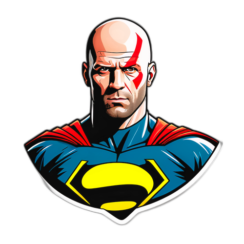 Jason Statham jako superhrdina v komiksovém stylu