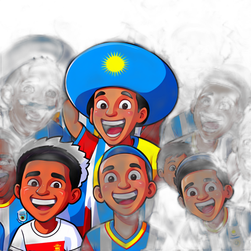 Emoção da Torcida: Argentina vs. Venezuela