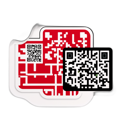 Stickers feiring 'Ekstrabladet dk' med interaktive elementer