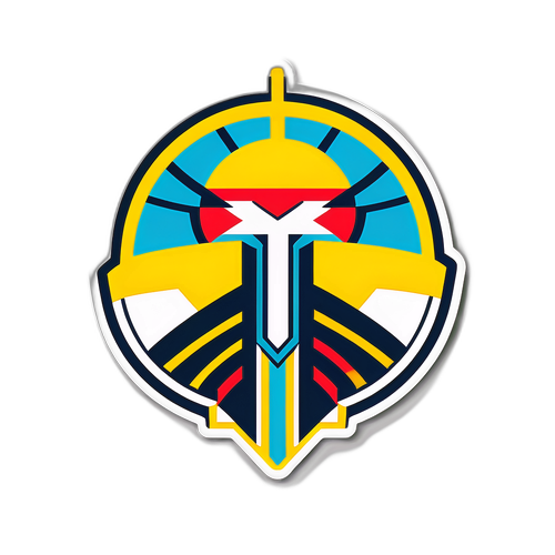 Design Gráfico Geométrico dos Jogos Pacers x Rockets