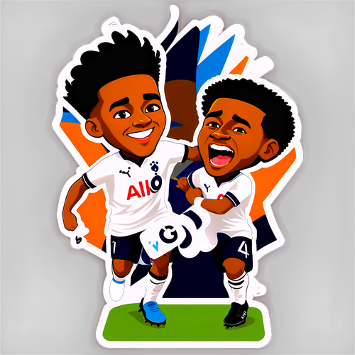 Goleada de Emoções: O Adesivo do Gol do Tottenham que Vai Te Fazerenviar!